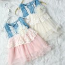 Rsslyn 3t Ivory Tutu Dress for Baby Girls FREE IVORY HEADBAND Denim Fashion Dresses