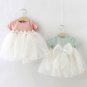 Newborn Dress Mintgreen Tutu Dress 0-3 Months,3-6 Months, 6-9 Mos Mint Green Summer Dress for Girls