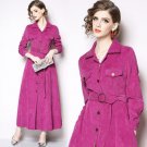 ON SALE Plus Size Clothing Size XL Pink Dress Lightweight Corduroy Dress with FREE Jewelry