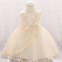 FREE SHIPPING Birthday Dress Blue Dress Princess Elsa Dress with Tiara Headband for Baby