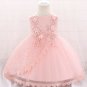 FREE SHIPPING Birthday Dress Blue Dress Princess Elsa Dress with Tiara Headband for Baby