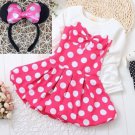 SALE 12-24 Months Pink Tutu Dress for Baby Girls FREE Minnie Bow Headband