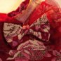 Turtleneck Burgundy Dress Pretty Red Wine Color Tutu Dress for 3t Infant Girls Free Headband