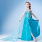 FREE TIARA for Princess Elsa Dress READY TO SHIP Blue Dress Aqua Blue Tutu Dress for Princess Dress