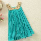 SALE Toddler Girls Blue Dress Turquoise Princess Dress Double 56 Inspired Blue Tulle Dresses