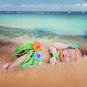 SALE Props 3pcs/set Green Dancing Hawaiian Hulas Newborn Props Photography Accessories