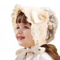 SALE Hats for 0-3 Months Noble Peach Newborn Props Ruffled Bonnets Baby Hats