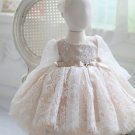 ON SALE Cute Newborn Dress 2-4 Months Ivory Ballgown Dress Photography Props for Babies