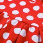 9-12 Months Red Tutu Disney Land Polka Dots Dress for Infant Girls Dress Dress with Bows
