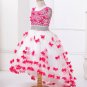 RSS Boutique 2t Pirncess Dress Butterfly Patchworks Coral Pink Sleeveless Pink Tutus