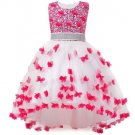 RSS Boutique 2t Pirncess Dress Butterfly Patchworks Coral Pink Sleeveless Pink Tutus
