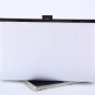 Rsslyn Solid Bridal Bags Large Clutch with Large Bow On Hand Luxury Wedding Clutch for Women