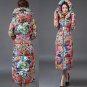 Multicolor Size XL Cotton Padded Duck Down Colorful Winter Coats Snow Parkas for Women
