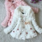Jackets for Baby Girls White Sweater for Girls White Baby Jackets Fluffy and Super Soft