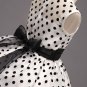 3t White Dress for Girls Printed Polka Dot FREE Headband Flower Girls Tutu Dress White Church Outfit