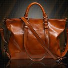 Rsslyn Brown Leather Bags for Women Casual Large Bags Hand Carry Leather Bags