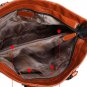 Rsslyn Brown Leather Bags for Women Casual Large Bags Hand Carry Leather Bags