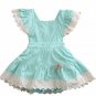 SALE Mint Green Dress Summer Backless Dress for Baby Girls Ready to Ship