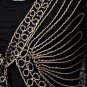 Black Blouse Black Shrug for Women Formal Wear Embroidery Laced Trims Free Shipping Cardigan