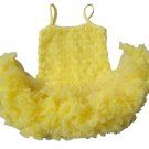 SALE Yellow Tutu Dress 6-9 Months Baby Props Yellow Dress for Infant Girls Photography Dress