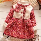 Red Trench Coat for Baby Girls Perfect Winter Coats Ruffles FREE SHIPPING Coats