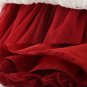New Item Lacy Red Dress Hollow Out White Cardigan with matching Red Wine Color Tutu Dress