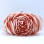 Elegant Black Evening Shoulder Bags for Women Big Rose Handbags Pretty Bags