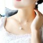 Ready for Shipping Silver Necklace and Silver Earrings for Women Ice Snow Jewelry Set Birthday Gift