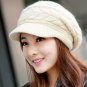 Merry Christmas Red Hats for Women Slouchy Hats for Teen Girls with Brim Knitted hats