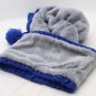Fall Season Thanksgiving Gift Boys Winter Hats T-Rex Dinosaur Hat w/ Matching Orange Scarf for Boys
