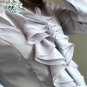 Fall Season Thanksgiving Black Blouse Ruffled Lace Blouses Office Work Blouses