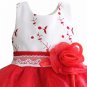 Glittered Shimmering Dress for Christmas Pageant Dress for Toddler Girls Gifts