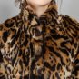 High Quality Leopard Trench Coats for Women Plus Sizes Super Soft Fur Coats