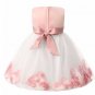 Newborn Girls Pink Corsage 12-24 Months Dress Ready to Ship Items in RSS Boutique Rose Petals