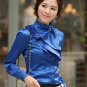 New Women Spring and Summer Fashion Style Tops Blouse -Red Ruffled Top Blouse