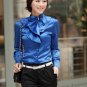 New Women Spring and Summer Fashion Style Tops Blouse -Red Ruffled Top Blouse