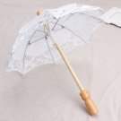 Parasol Props Matching Baby Headband Accessory FREE SHIPPING White Umbrellas