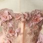 Quinceanera Off Shoulder Pink Formal Wear for Girls Pink Dress for Toddler Girls Tutu Dress