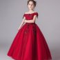 Quinceanera Off Shoulder Pink Formal Wear for Girls Pink Dress for Toddler Girls Tutu Dress