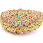Rsslyn Peacock Bags New Luxury Clutch Wedding Accessories Fashion Bags Fashion Clutch for Women