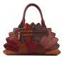 Brown Leather Bags Luxury Tote for Women Genuine Leather Handbags Handmade Purse Lady Bags