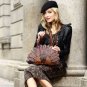 Brown Leather Bags Luxury Tote for Women Genuine Leather Handbags Handmade Purse Lady Bags