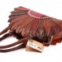 Brown Leather Bags Luxury Tote for Women Genuine Leather Handbags Handmade Purse Lady Bags
