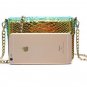 High Quality Small Green Clutch Green Purse for Women Snake Pattern Change Color