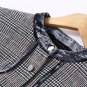 Rsslyn SALE! Extra Small Size Winter Dress for Women Gray Plaid Dress Tween Girls Dresses