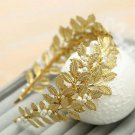 Leaf Pattern Leaves Headpiece Golden Headbands Wedding Accessories for Toddler Girls