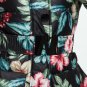 Wide Elastic Belt Lovely Black Parkas for Women-Black Winter Coats for Women-Black Overcoats