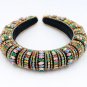 New Trendy Baroque Tiaras And Crowns Shiny Crystals Chunky Headbands for Women-Royalty Headbands
