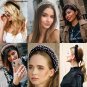 New Trendy Baroque Tiaras And Crowns Shiny Crystals Chunky Headbands for Women-Royalty Headbands