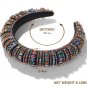 New Trendy Baroque Tiaras And Crowns Shiny Crystals Chunky Headbands for Women-Royalty Headbands